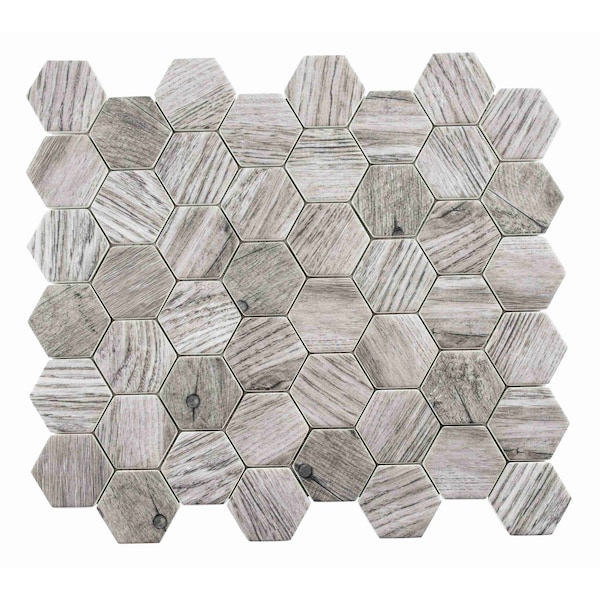 Andova Tiles ANDOVA TILES Terrain 2" x 2" Glass Honeycomb Mosaic Wall & Floor Tile ANDTER260 - main